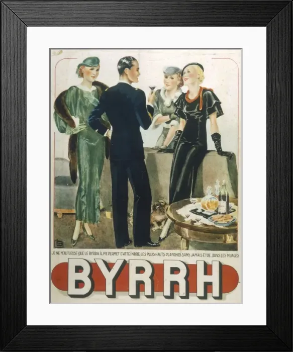 Framed Print : Advert / Byrrh Aperitif Framed Print : Advert / Byrrh Aperitif