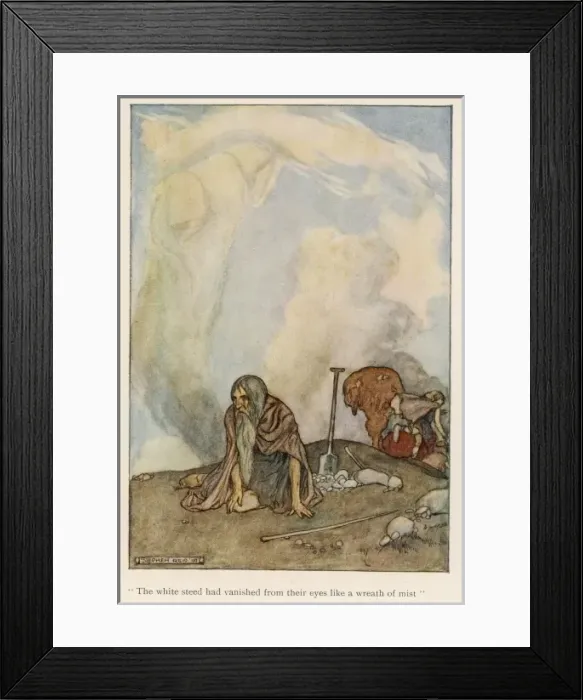 Framed Print : Oisin Loses his Youth Framed Print : Oisin Loses his Youth