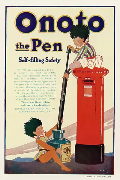 Advert  /  Onoto Pen 1920S