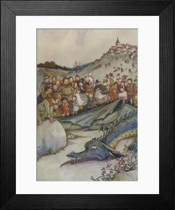 Framed Print : THE WYVERN Framed Print : THE WYVERN