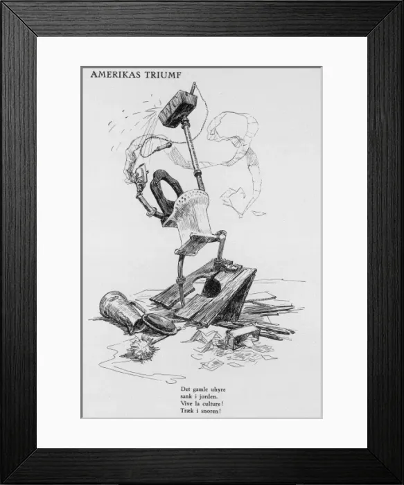 Framed Print : Civilisation Triumphs Framed Print : Civilisation Triumphs
