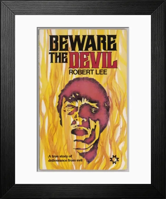 Framed Print : Beware the Devil Framed Print : Beware the Devil
