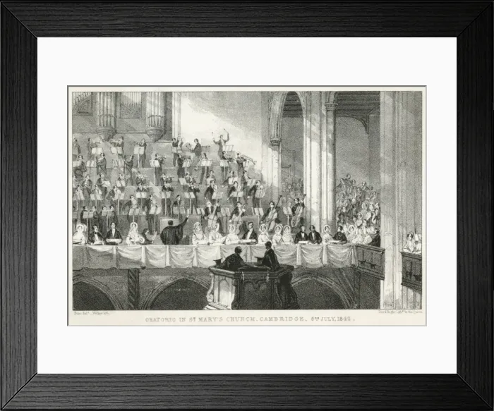 Framed Print : Oratorio at Cambridge Framed Print : Oratorio at Cambridge