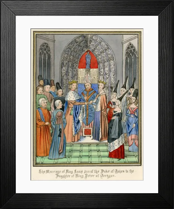 Framed Print : LODOVICOs MARRIAGE / 1343 Framed Print : LODOVICOs MARRIAGE / 1343