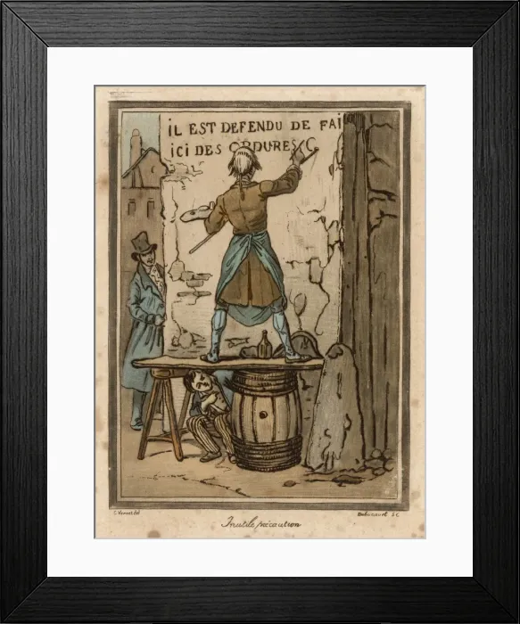 Framed Print : Too few Loos Framed Print : Too few Loos