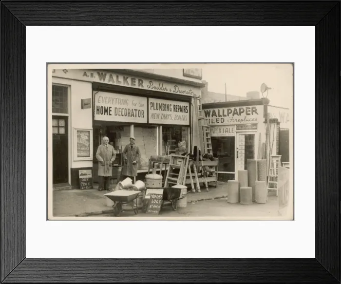 Framed Print : Ironmonger Shop / Photo / 50 Framed Print : Ironmonger Shop / Photo / 50