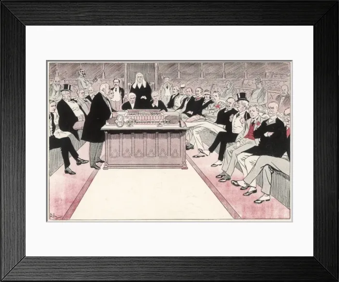 Framed Print : House of Commons / 1907 Framed Print : House of Commons / 1907