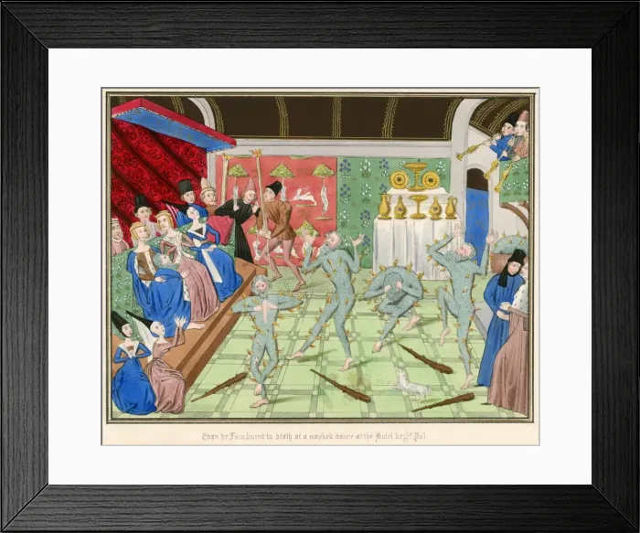 Framed Print : Costumes Catch Fire / 1392 Framed Print : Costumes Catch Fire / 1392