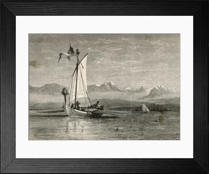 Framed Print : Sailing Ships / Viking Framed Print : Sailing Ships / Viking