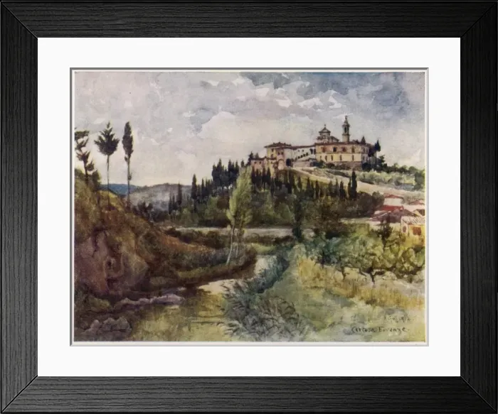 Framed Print : FLORENCE / VAL D EMA 1904 Framed Print : FLORENCE / VAL D EMA 1904