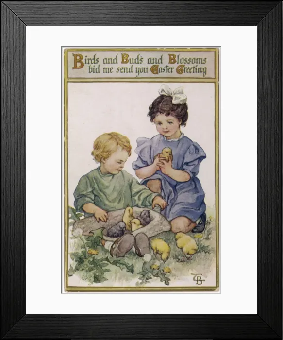 Framed Print : Girls and Chicks Framed Print : Girls and Chicks