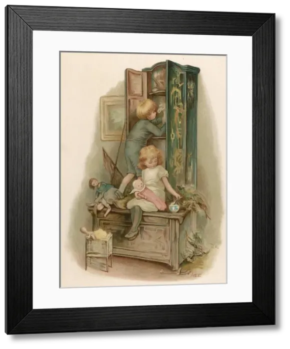 Framed Print : Children / Nursery Toys Framed Print : Children / Nursery Toys