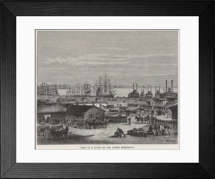 Framed Print : USA / Mississippi River Framed Print : USA / Mississippi River