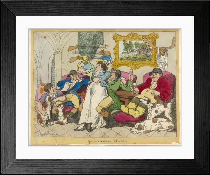 Framed Print : Sportsmans Hall Framed Print : Sportsmans Hall