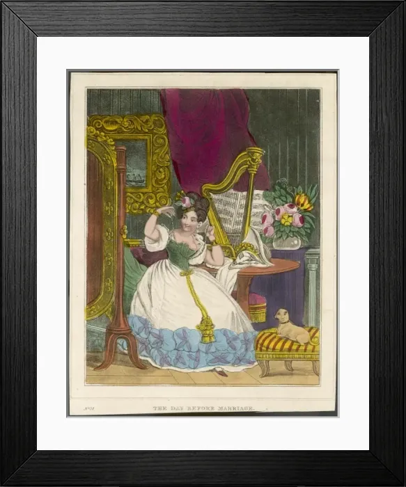 Framed Print : Wife before Marriage Framed Print : Wife before Marriage