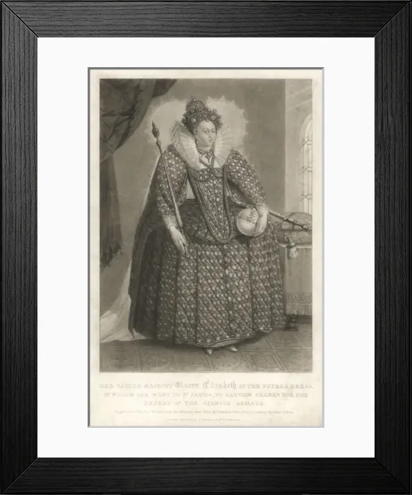 Framed Print : Elizabeth I (Passe) Framed Print : Elizabeth I (Passe)