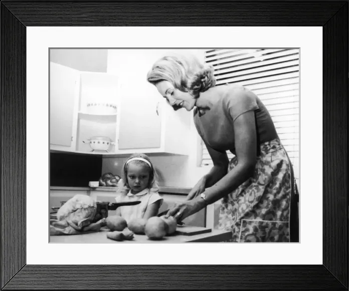 Framed Print : In the Kitchen Framed Print : In the Kitchen