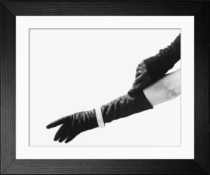 Framed Print : Long Black Gloves Framed Print : Long Black Gloves