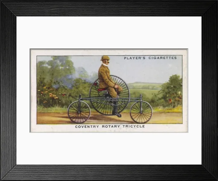 Framed Print : Starleys Tricycle Framed Print : Starleys Tricycle