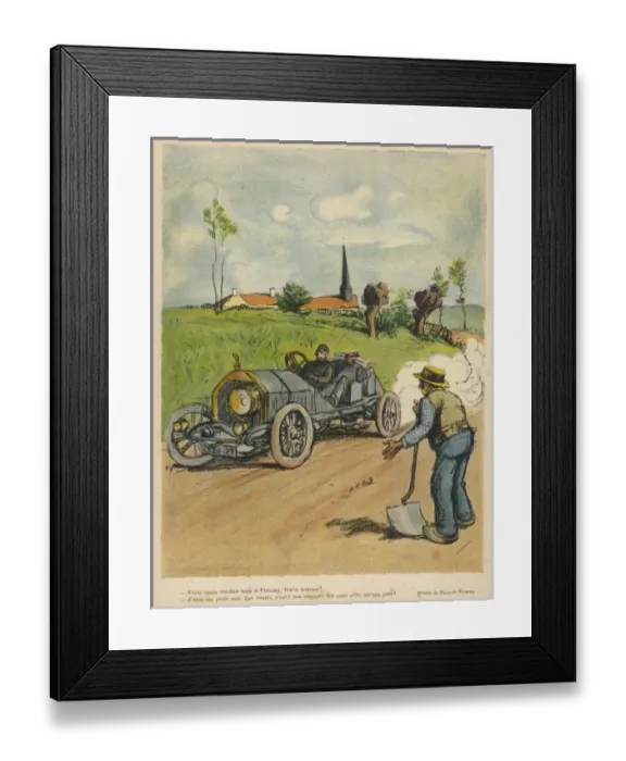 Framed Print : Inquiring the Way Framed Print : Inquiring the Way
