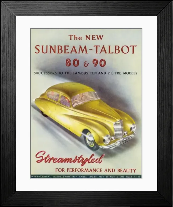 Framed Print : Sunbeam-Talbot 1948 Framed Print : Sunbeam-Talbot 1948