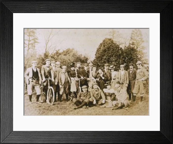 Framed Print : Wood Green Cycle Club Framed Print : Wood Green Cycle Club