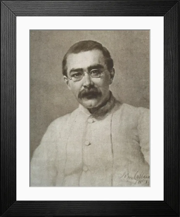 Framed Print : Rudyard Kipling Framed Print : Rudyard Kipling