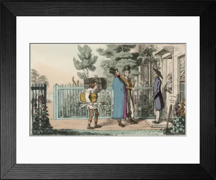 Framed Print : Egan / Actors Seek Lodging Framed Print : Egan / Actors Seek Lodging