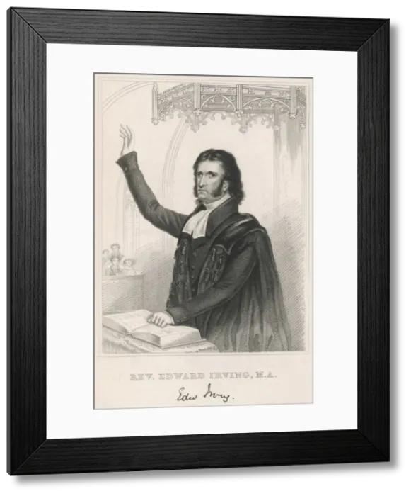 Framed Print : Edward Irving(Rogers) Framed Print : Edward Irving(Rogers)