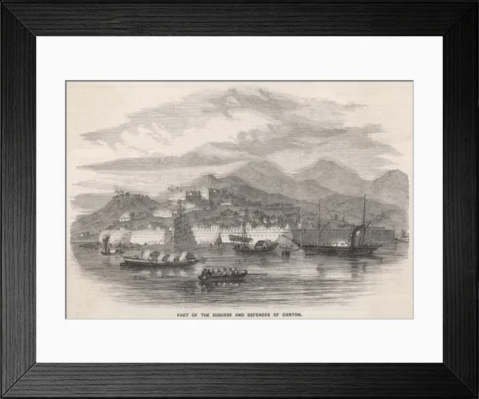 Framed Print : China / Canton Suburbs Framed Print : China / Canton Suburbs