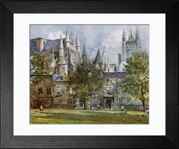 Framed Print : Westminster / S. Transept Framed Print : Westminster / S. Transept