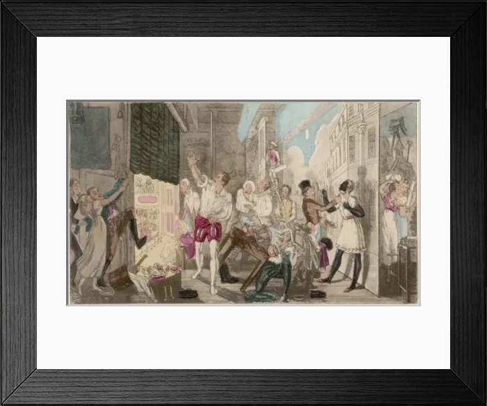 Framed Print : Egan / Rise of the Curtain Framed Print : Egan / Rise of the Curtain