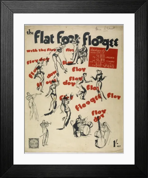 Framed Print : Popular Music / Dance / 40S Framed Print : Popular Music / Dance / 40S