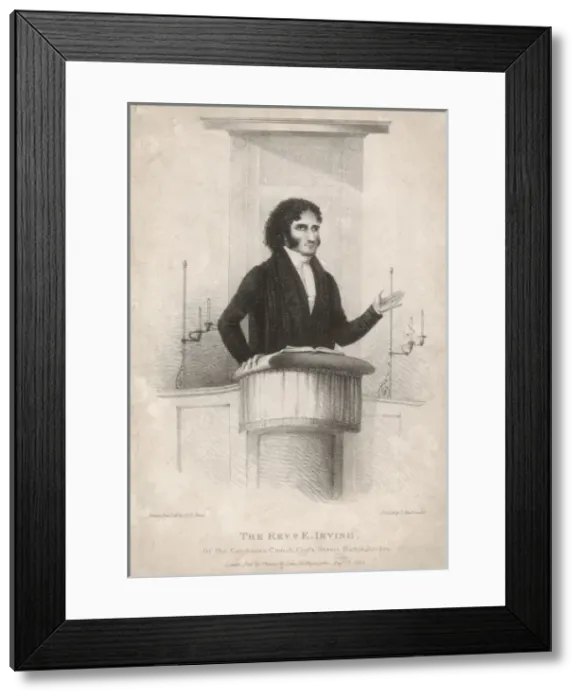 Framed Print : Edward Irving(Jones) Framed Print : Edward Irving(Jones)
