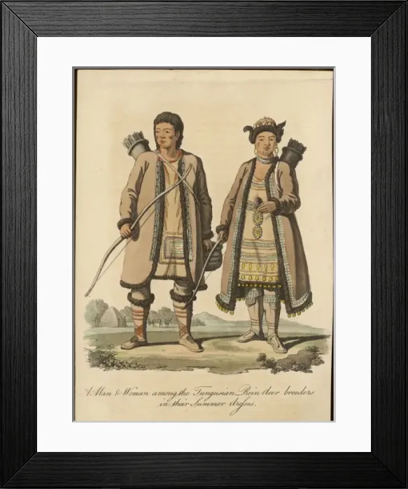Framed Print : People of Siberia Framed Print : People of Siberia