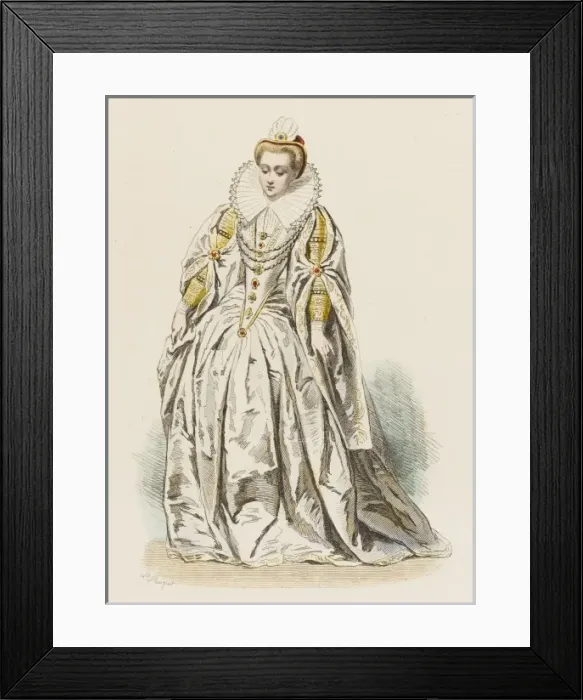 Framed Print : Marguerite De Joyeuse Framed Print : Marguerite De Joyeuse