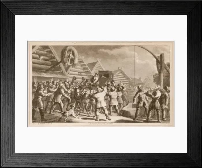 Framed Print : Post Carriage Russia Framed Print : Post Carriage Russia