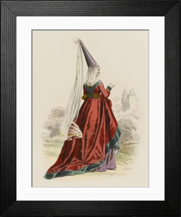 Framed Print : French Lady of Quality Framed Print : French Lady of Quality