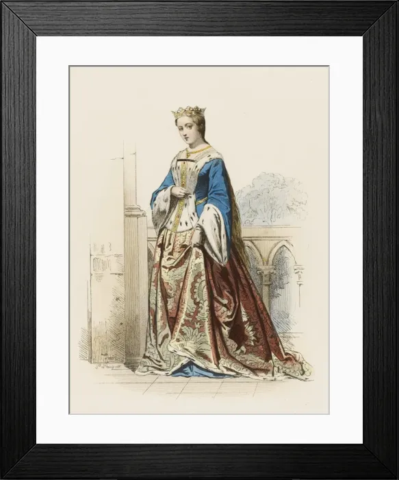 Framed Print : French Princess Framed Print : French Princess