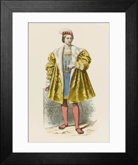 Framed Print : Henri II of Navarre Framed Print : Henri II of Navarre