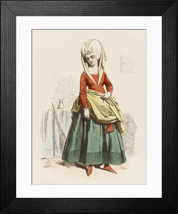 Framed Print : French Chambriere C15 Framed Print : French Chambriere C15