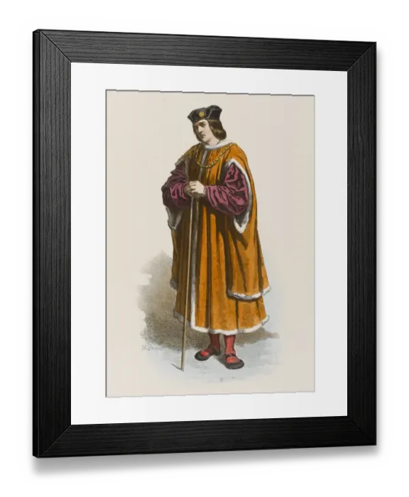 Framed Print : French Bourgeois C16 Framed Print : French Bourgeois C16