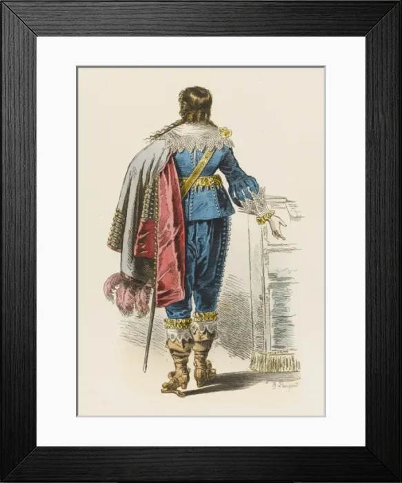 Framed Print : Man in Court Dress Framed Print : Man in Court Dress