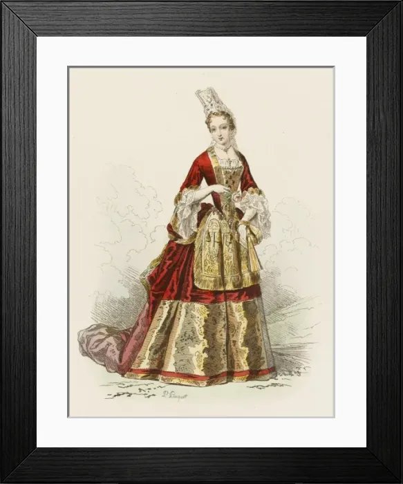 Framed Print : French Duchesse Framed Print : French Duchesse