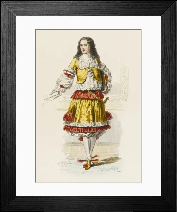 Framed Print : Harlequin / Sand 1862 Framed Print : Harlequin / Sand 1862
