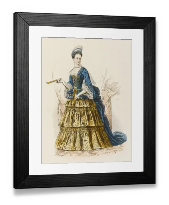 Framed Print : Duchesse Orleans 1692 Framed Print : Duchesse Orleans 1692