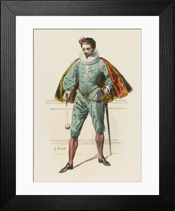 Framed Print : C16 Frenchman Framed Print : C16 Frenchman