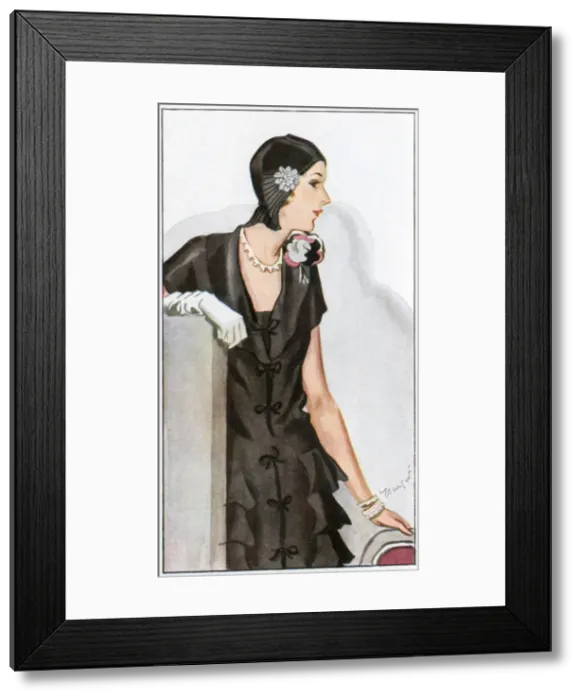 Framed Print : Black Ensemble 1929 Framed Print : Black Ensemble 1929