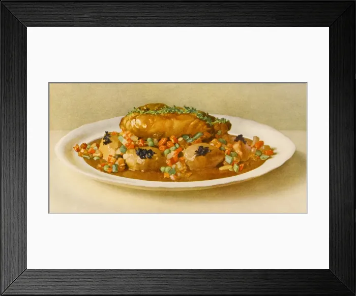 Framed Print : Ris De Veau Jardiere Framed Print : Ris De Veau Jardiere