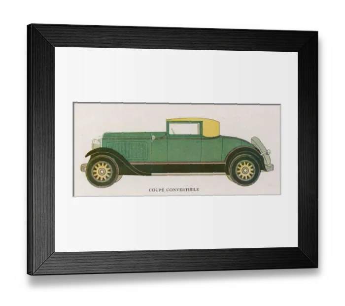 Framed Print : Chrysler Convertible Framed Print : Chrysler Convertible